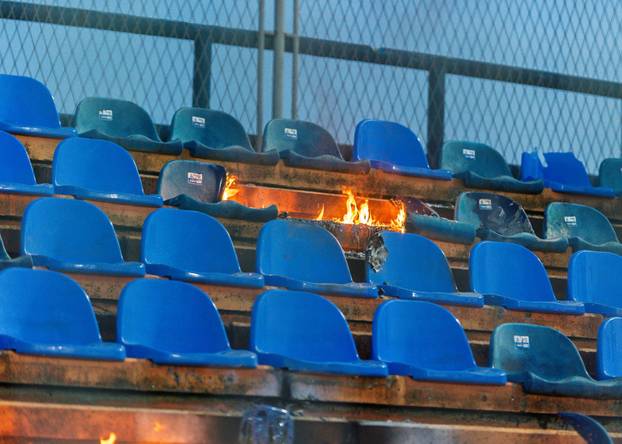 FOTO Pogledajte zgarište koje je ostavila Torcida u Varaždinu! 'Evo zašto toliko košta ulaznica'