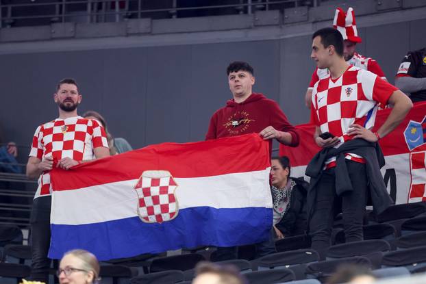 Koeln: Navijači na rukometnoj utakmici Europskog prvenstva između Hrvatske i Francuske 