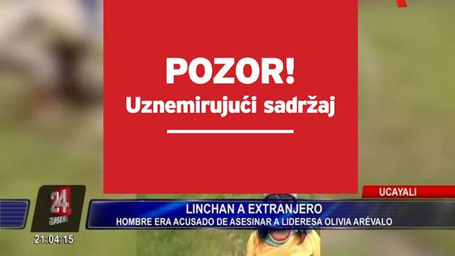 Linčovali Kanađanina u Peruu: Ubio lokalnu iscjeliteljicu (81)?