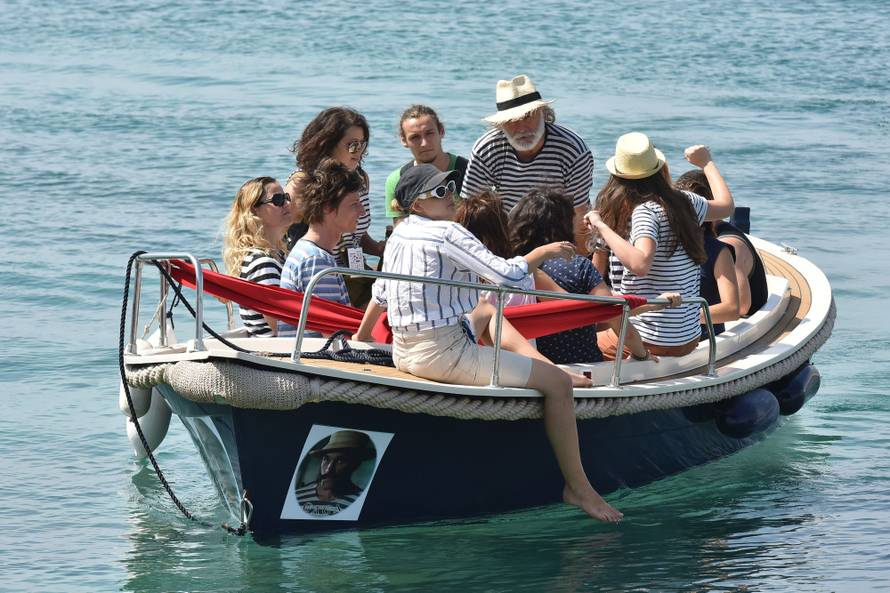 Rade Šerbedžija silno  se veseli  ploviti na svom brodu Draganu
