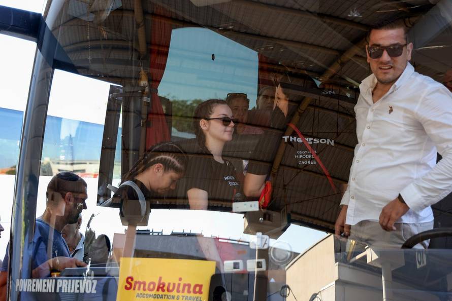 Zadar: Polazak na Thompsonov koncert