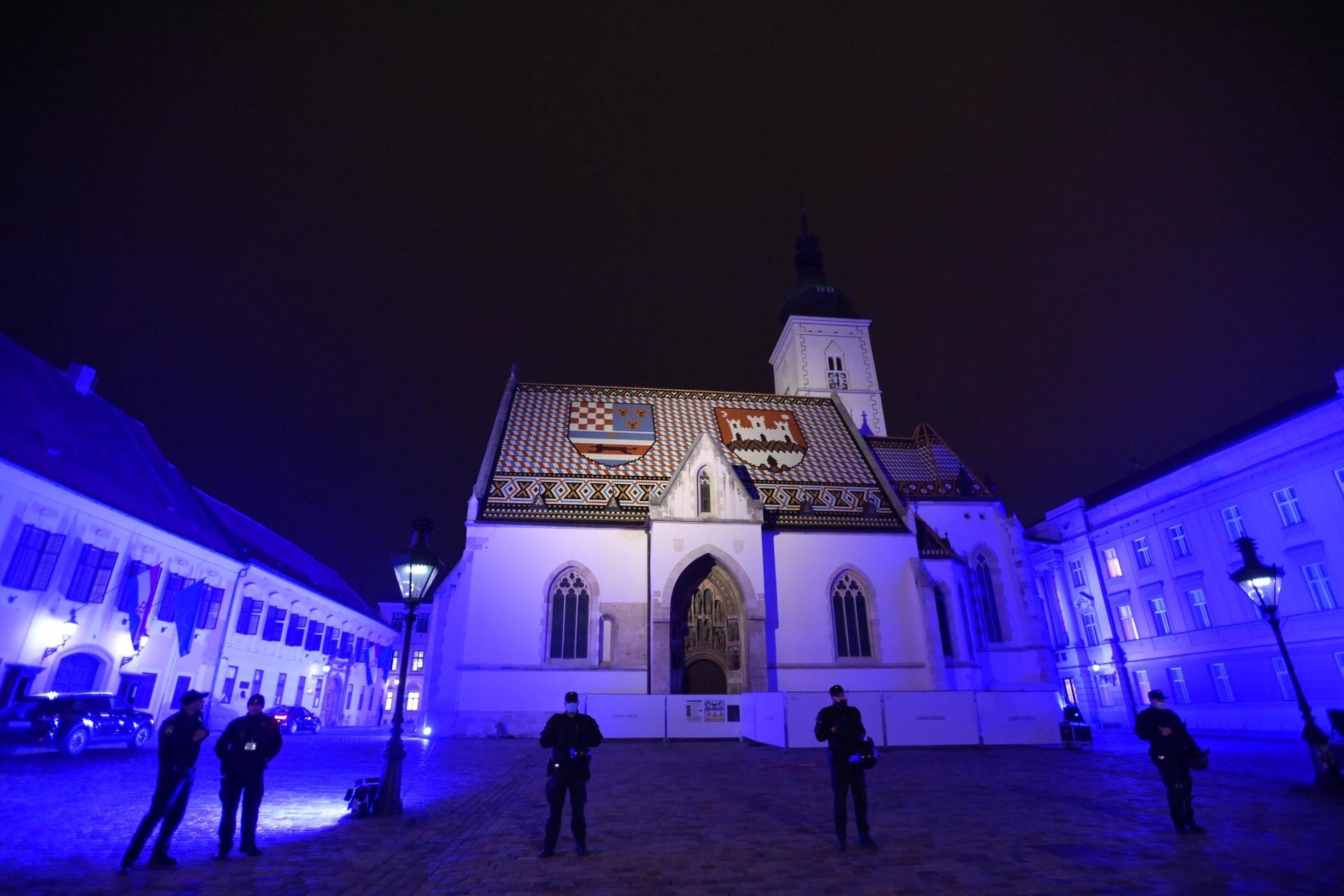 Zagreb: Prosvjednici ponovno ispunili Markov trg