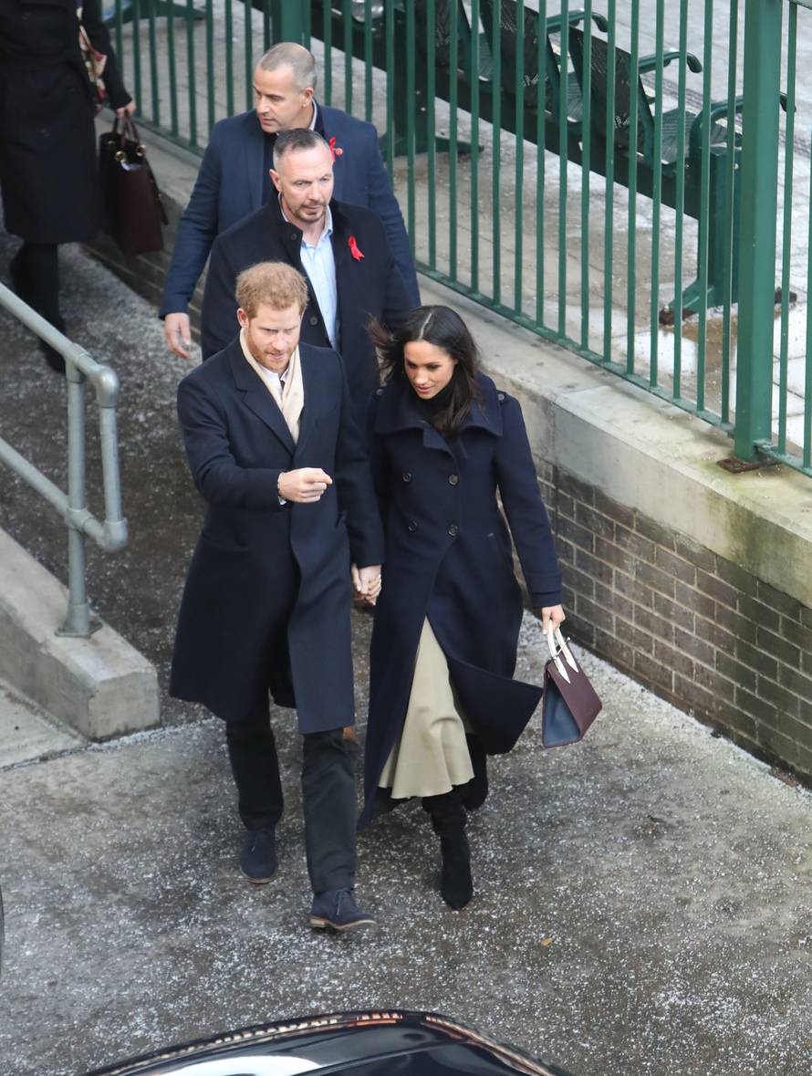 Prince Harry and Meghan Markle visit to Nottingham