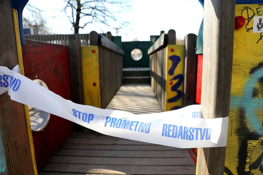 Zagreb: Odlukom Gradske uprave od danas su zatvorena sva dječja igrališta