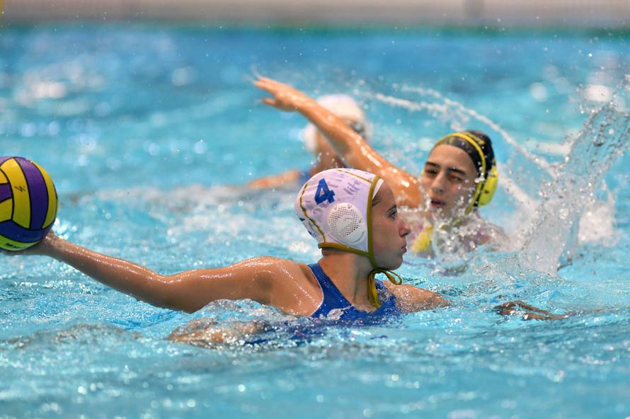 Šibenik: Finale vaterpolskog Superkupa za žene ŽVK Mladost - ŽVK Jadran