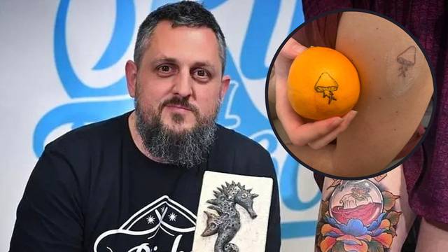 Samouki umjetnici: Tetovirali su voće, prijatelje i sami sebe