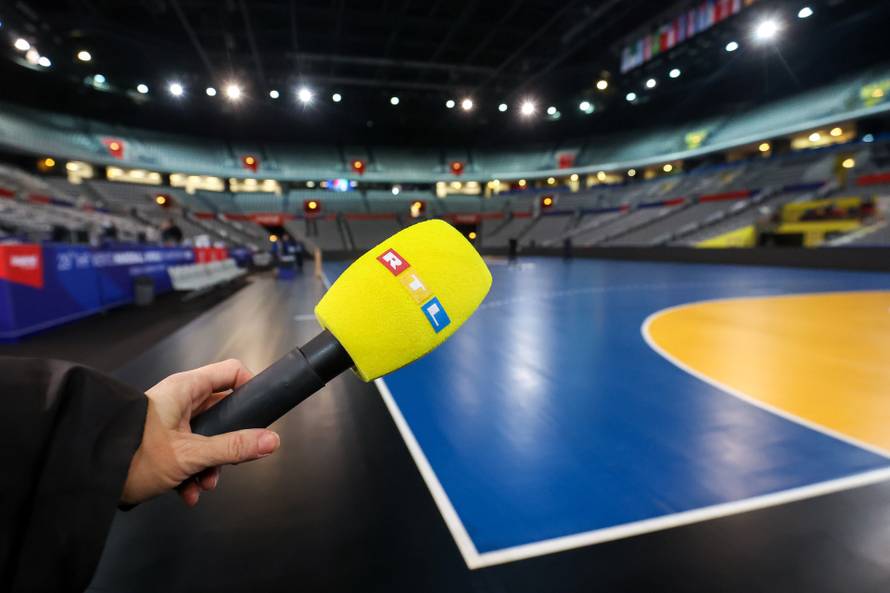 Zagreb: Organizirani media tour po Areni Zagreb uoci Svjetskog prvenstva u rukometu 