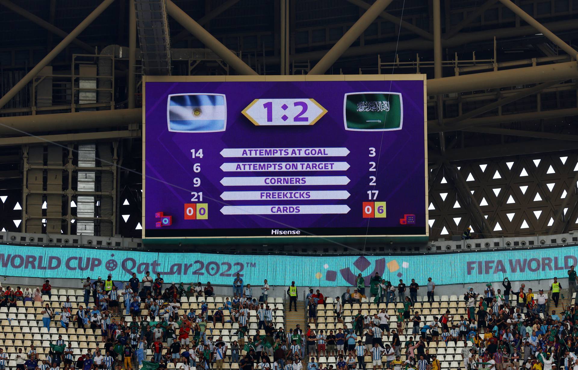 FIFA World Cup Qatar 2022 - Group C - Argentina v Saudi Arabia