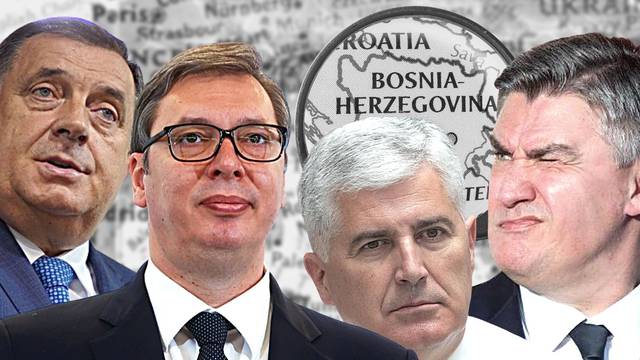 Milanović s Dodikom i Vučić sa Čovićem kroje budućnost BiH. Što bi tu moglo poći po krivu?