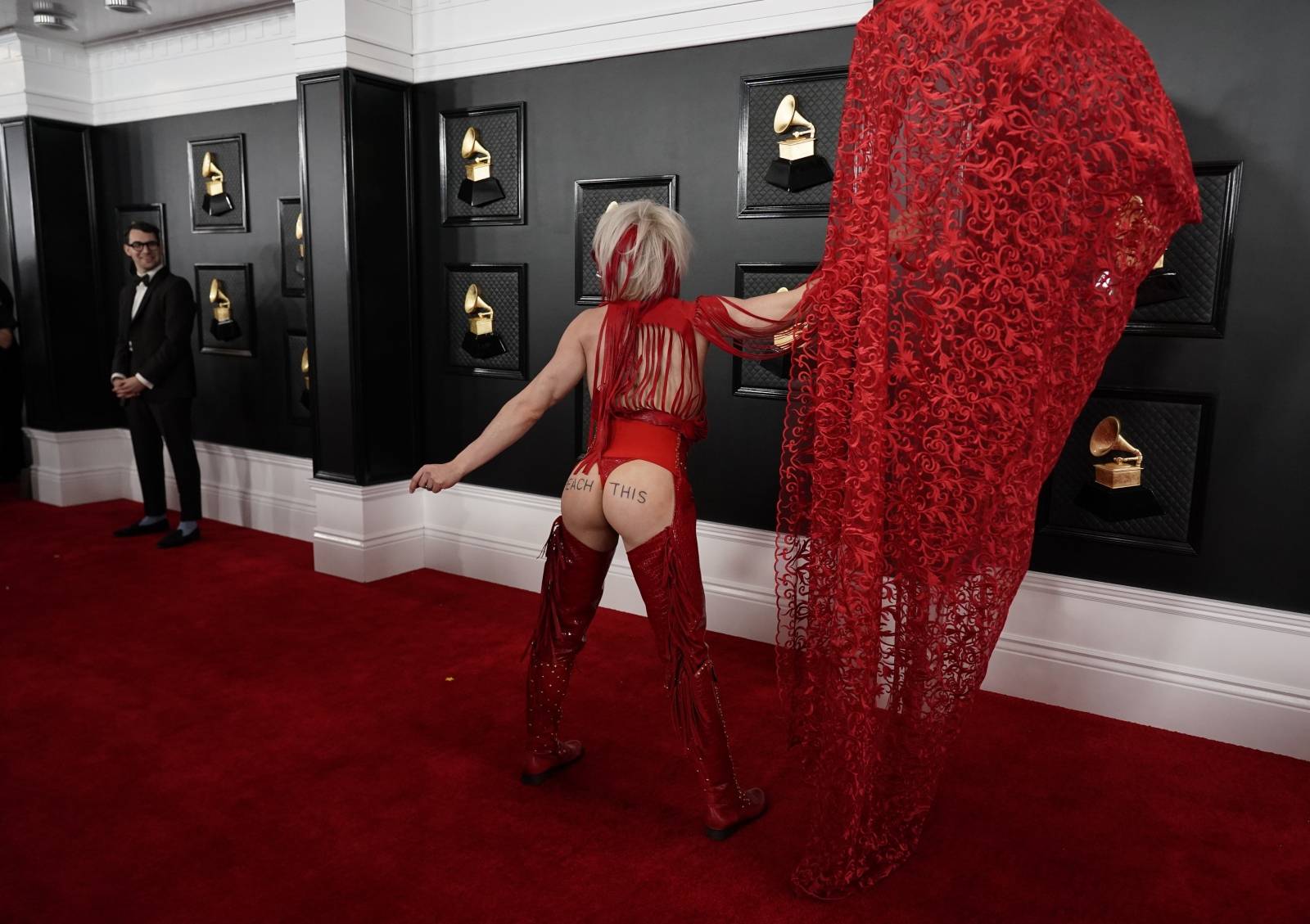 62nd Grammy Awards – Arrivals – Los Angeles, California, U.S., January 26, 2020 - Ricky Rebel