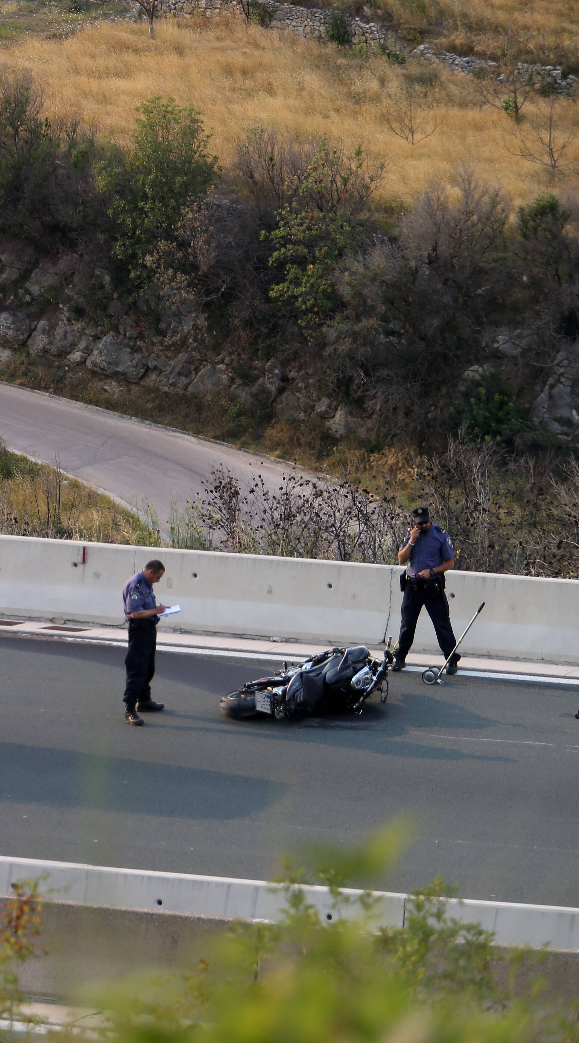 Klis: Motociklist izgubio Å¾ivot na brzoj cesti Solin - Klis