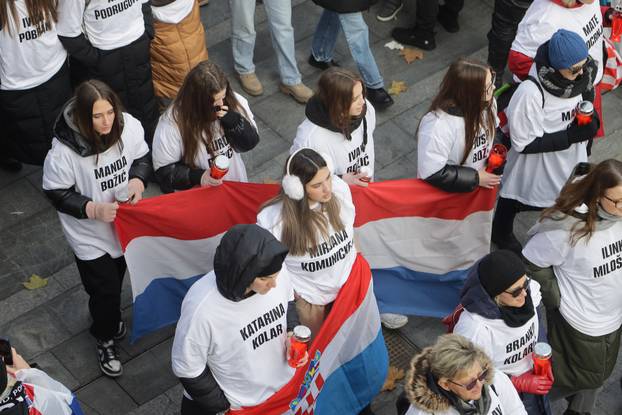 Vukovar: Kolona sjećanja na žrtvu Vukovara