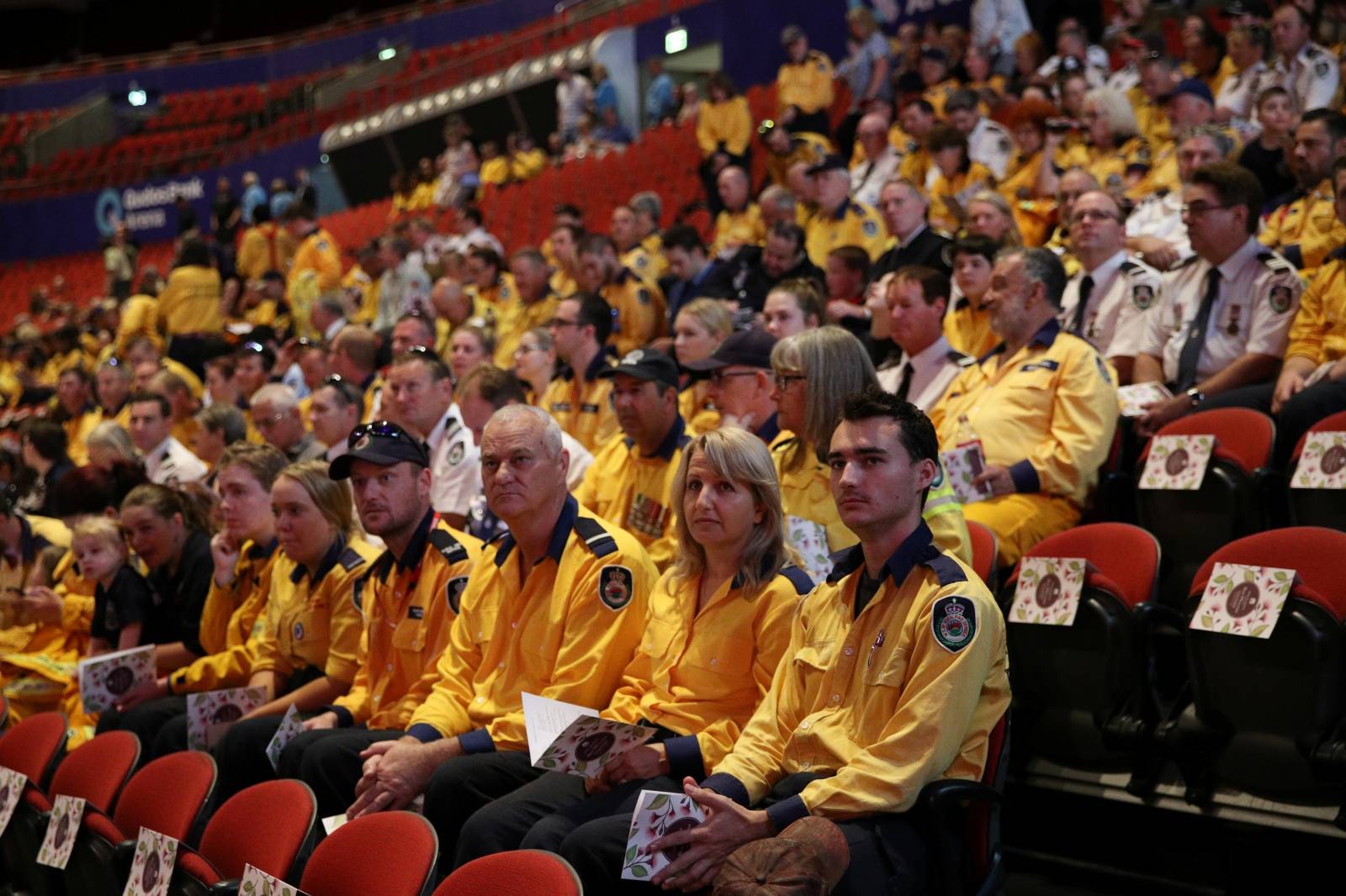 Victims of the Australian bushfires are honoured at a state memorial in Sydney