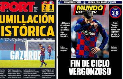 Katalonci su naslovnice obukli u - crninu! 'Poniženi i osramoćeni'