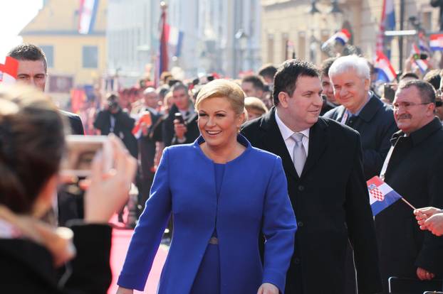 Zagreb: Kolinda Grabar-Kitarovi? prisegnula za predsjednicu Republike Hrvatske