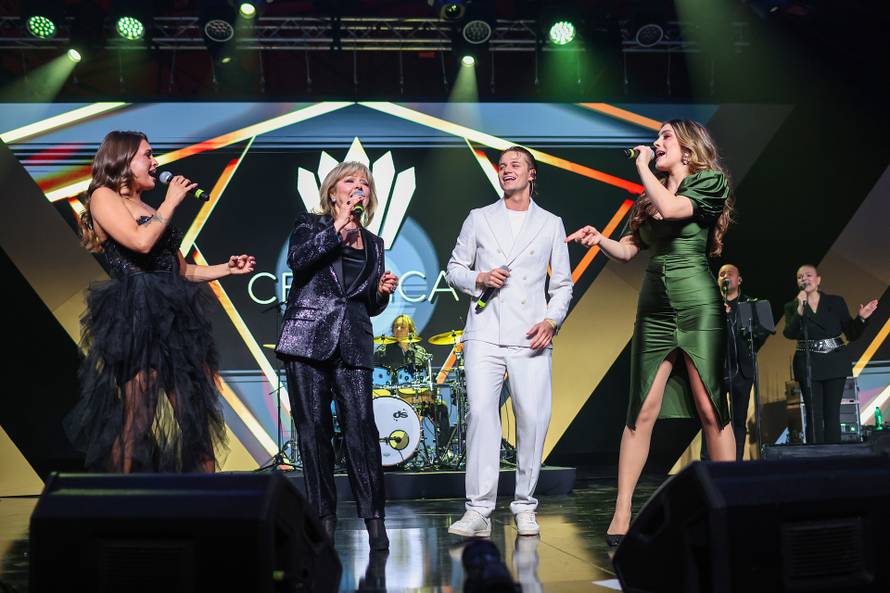 Zagreb: Cesarica gala party u Laubi na kojoj su dodijeljene glazbene nagrade Cesarica