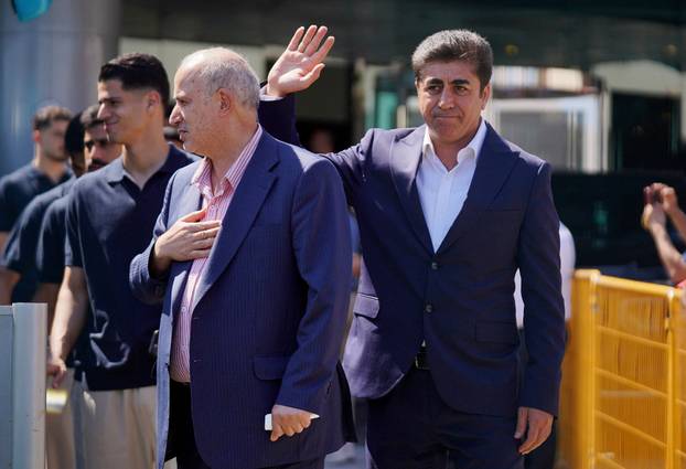 FIFA World Cup 2026 - Iran leave Tijuana hotel ahead of first World Cup match