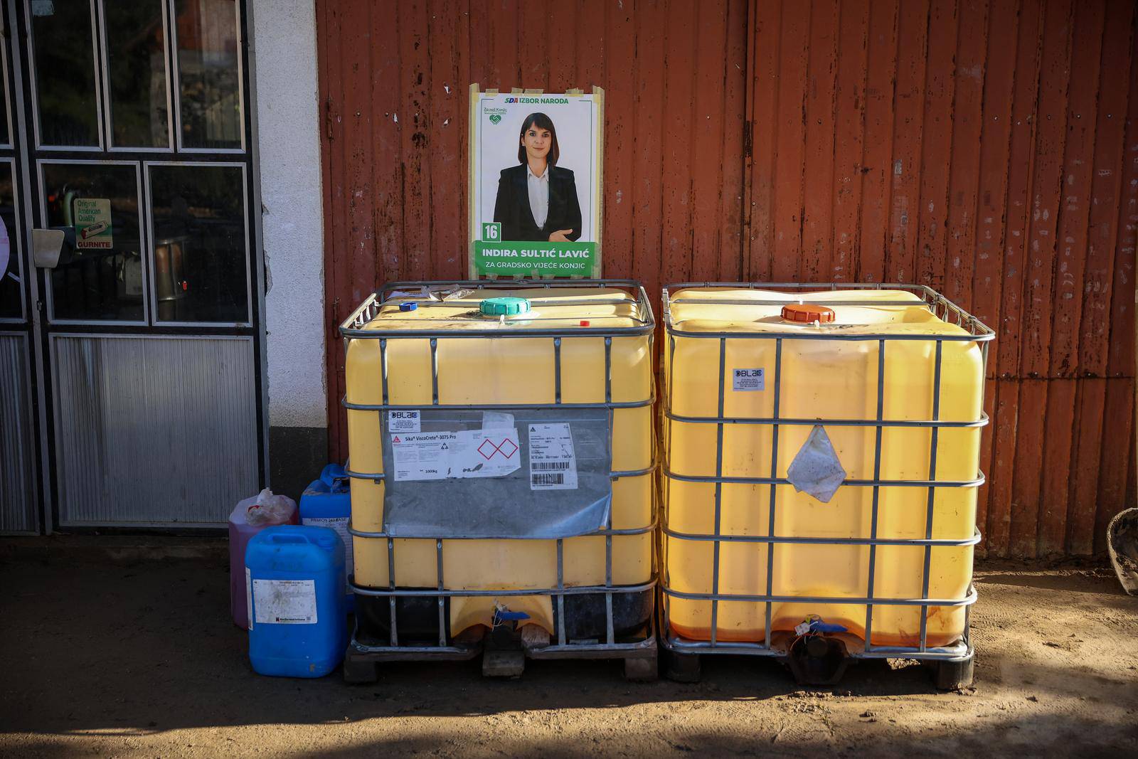 Posljedice poplava i klizišta u selu Trusina