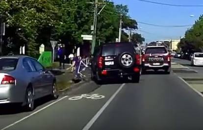 'Na biciklističkoj stazi': Vozač je srušio biciklistu pa ga napao