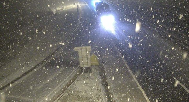 FOTO Snijeg pada u Slavoniji i Gorskom kotaru, pogledajte kakvo je stanje na cestama