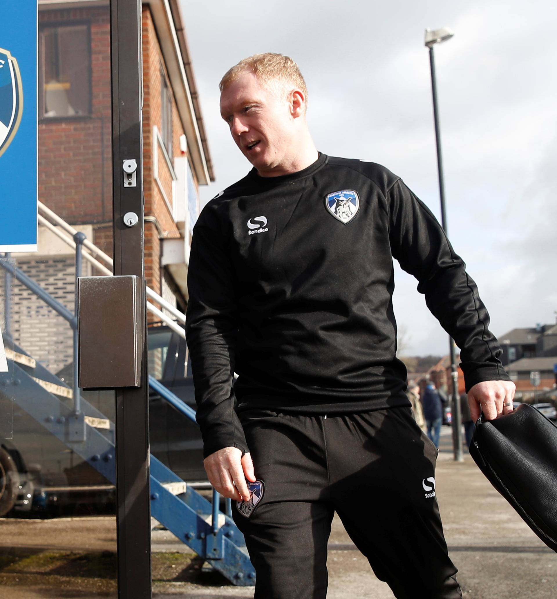Oldham Athletic - Paul Scholes Press Conference