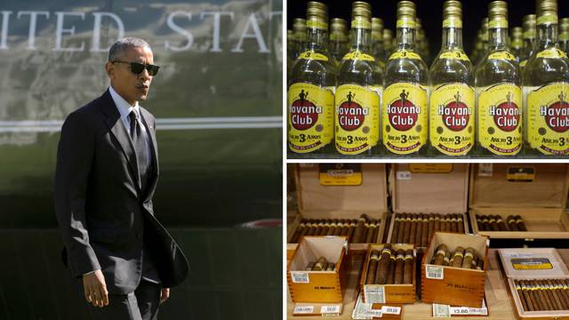 Obama razveselio Amerikance: Rum i cigare s Kube bez limita