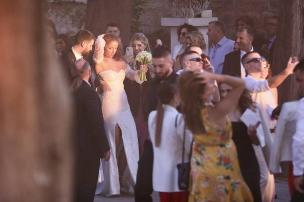 Split: Vjenčanje sina Nevenke Bečić