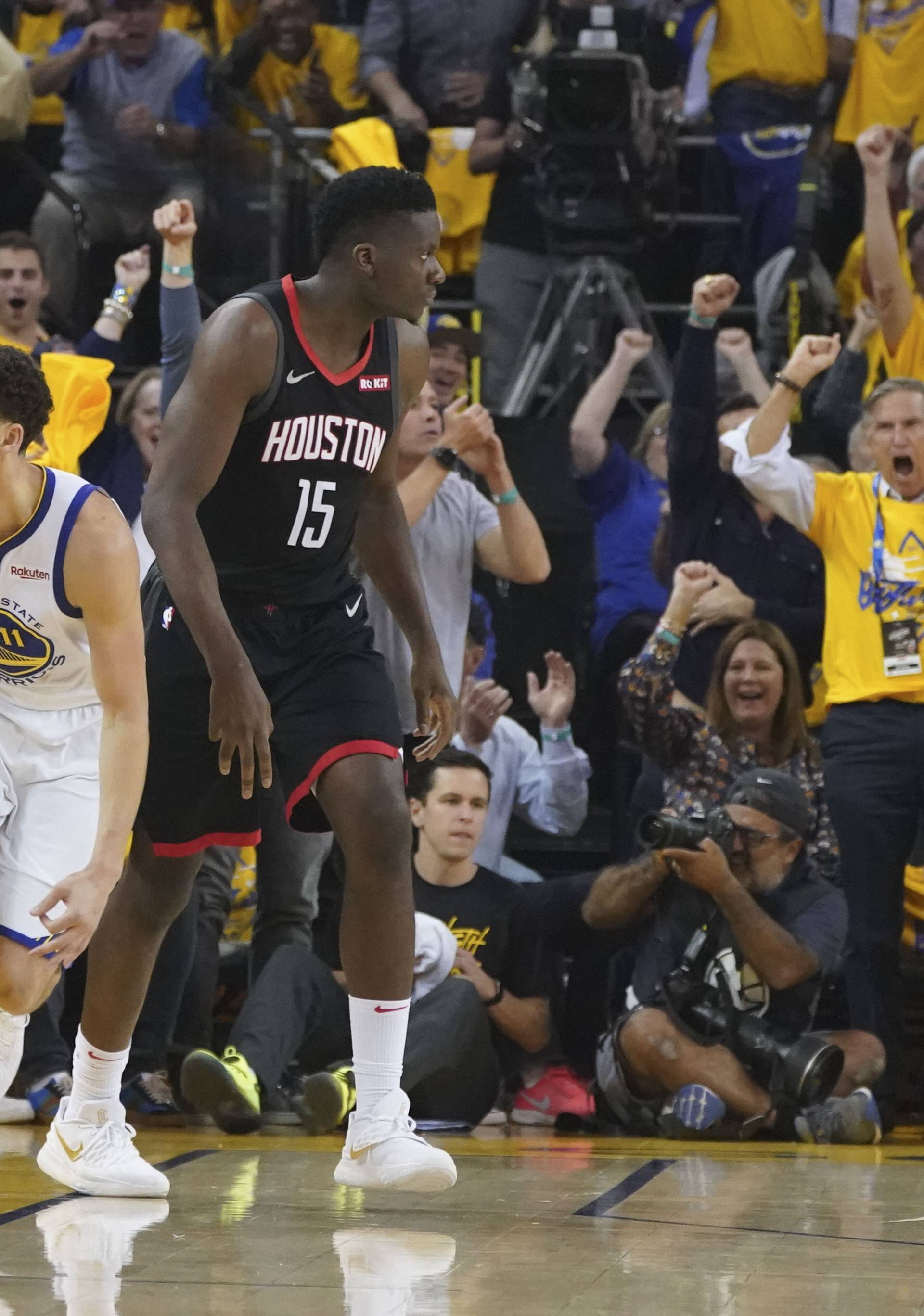 NBA: Playoffs-Houston Rockets at Golden State Warriors