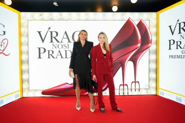 Ovako je bilo na premijeri 'Vrag nosi Pradu 2': Grubnić je nosio pletenice, Petko postao Priestly