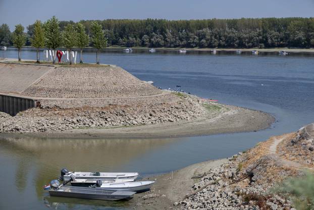 Vukovar: Niski vodostaj Vuke