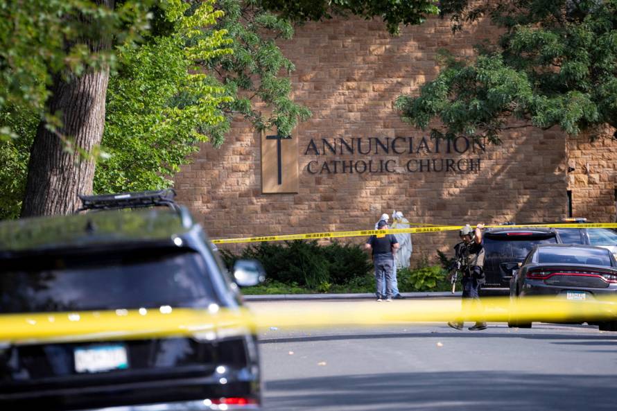 Shooting at Annunciation Church, which is also home to a an elementary school, in Minneapolis