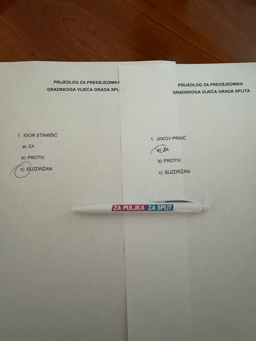 Ivošević: 'Listić Katarine Prnjak nije autentičan'. Prnjak tvrdi: 'Neću se njemu objašnjavati!'