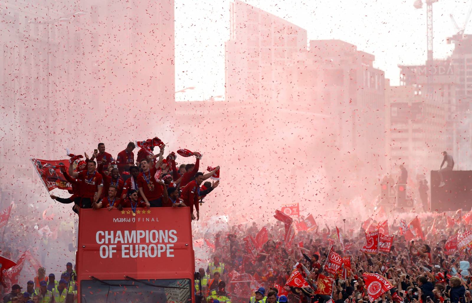 Champions League - Liverpool victory parade