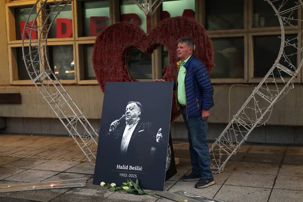 Sarajevo:  Pripreme za okupljanje građana u čast Halidu Bešliću