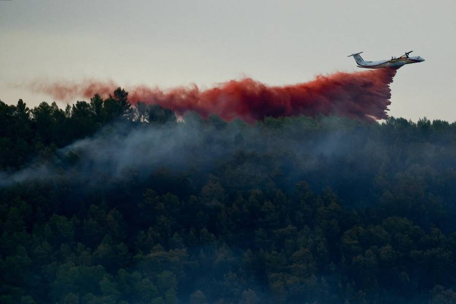 Wildfire in France