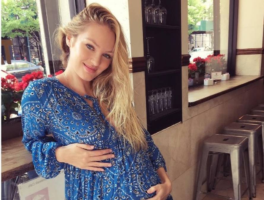 Prvo pa muško: Seksi Candice u toplesu otkrila spol djeteta