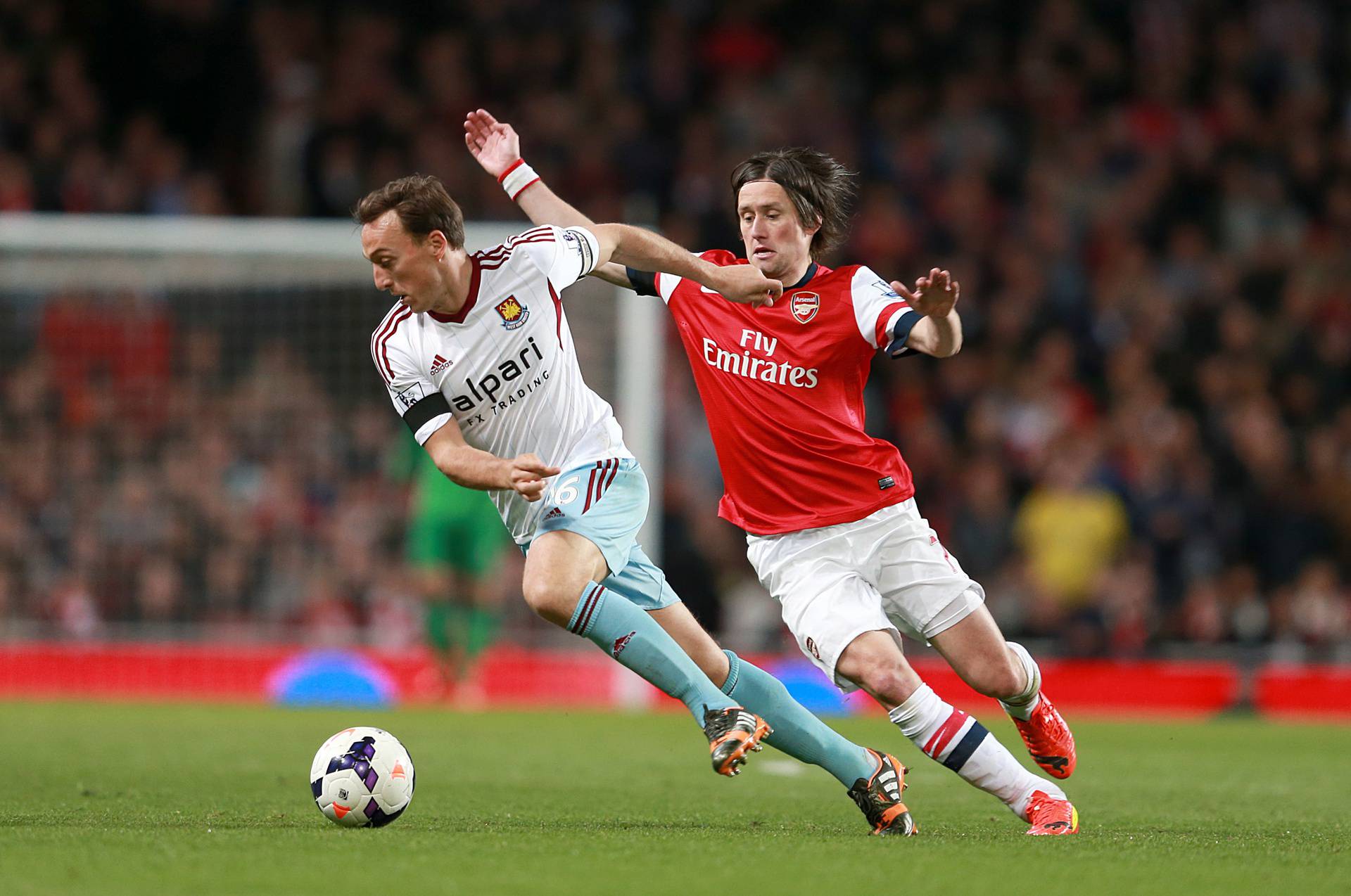 London: Premierliga, Arsenal - West Ham United 