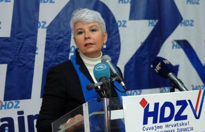 Jadranka Kosor tvrdi: U HDZ-u nema razdora, jedinstveni smo