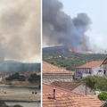 Požari u Šibeniku i kod Vrpolja: Na terenu nekoliko vatrogasnih vozila, kanadera i air-tractora