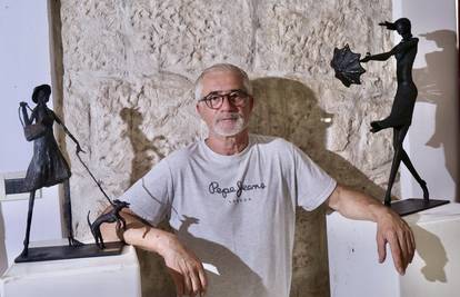 Andrija iz Sinja: 'Traume iz rata liječim skulpturama od žice'