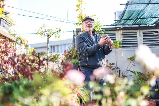 Zagreb: Zoran Pavlov na vrhu nebodera ima vrt