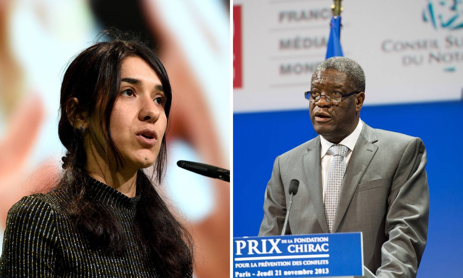 Nobelovu nagradu za mir dobili Denis Mukwege i Nadija Murad