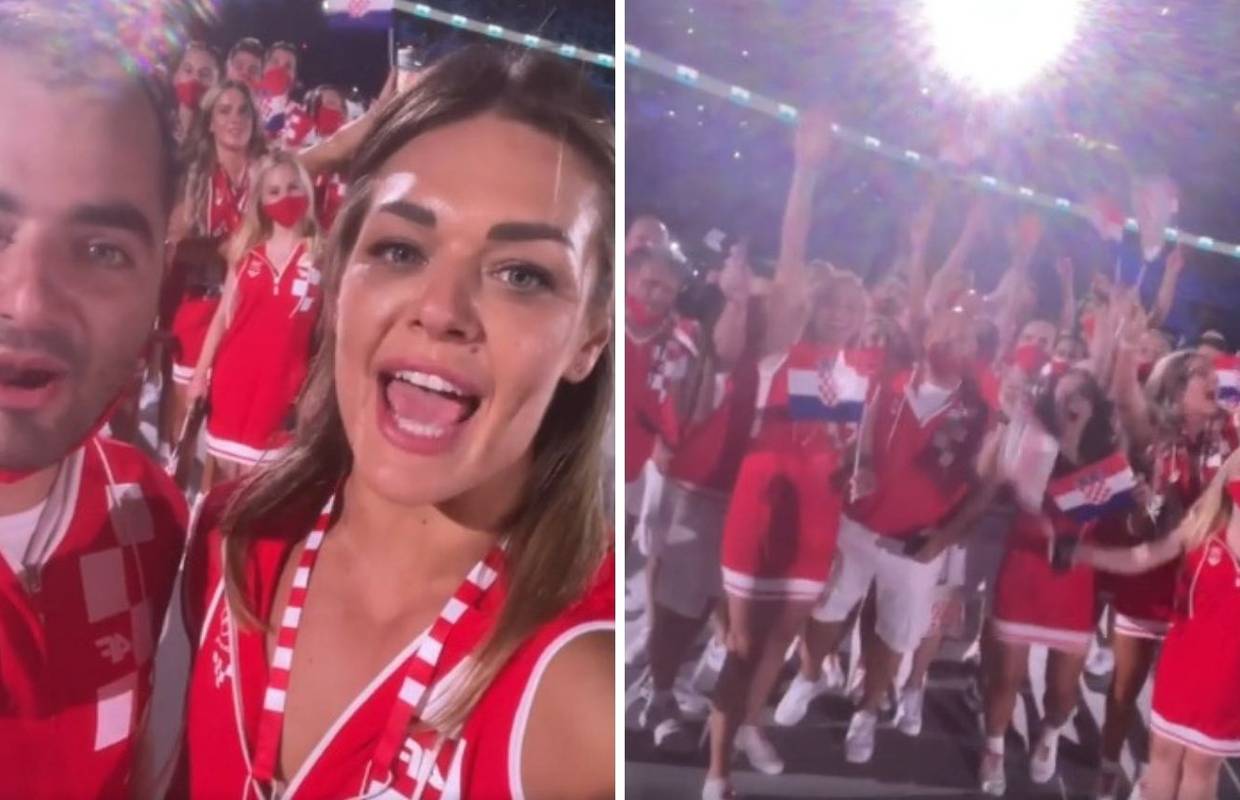 'Tko je najbolji? Hrvatskaaaa!' Divne scene zajedništva Hrvata s otvaranja Olimpijskih igara