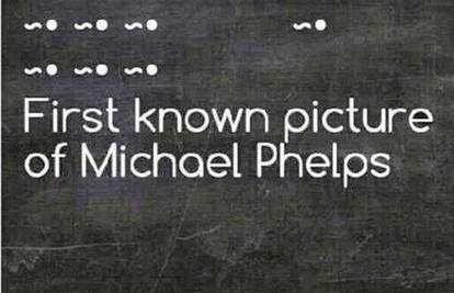 Ovo je prva znana fotografija Michaela Phelpsa