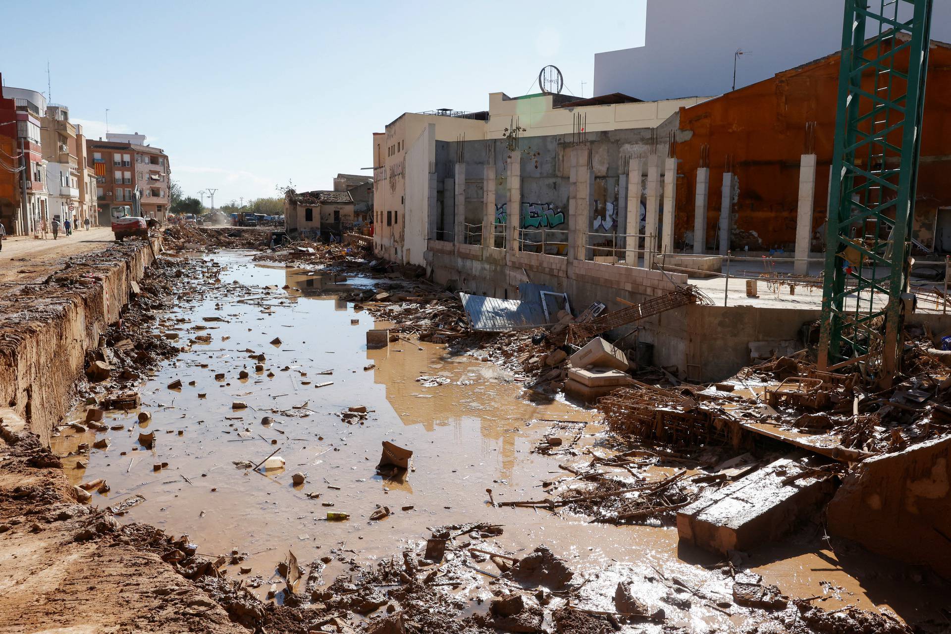 Aftermath of deadly floods in Eastern Spain