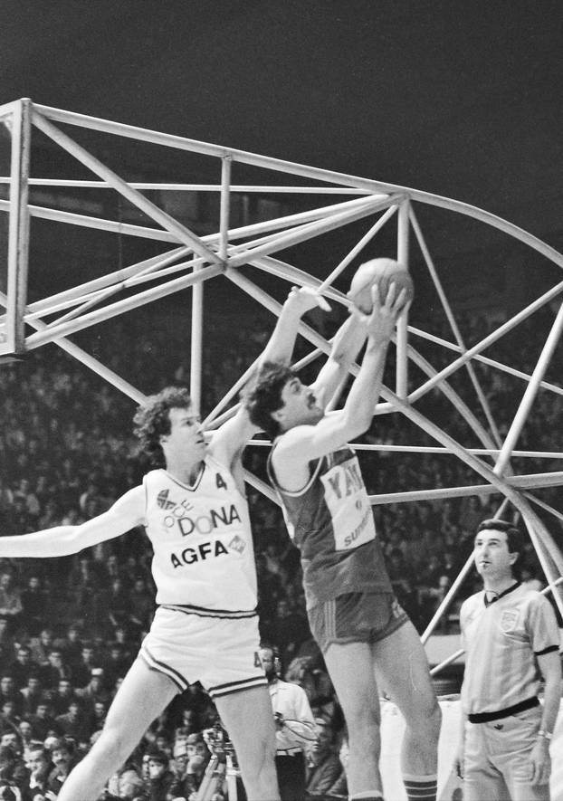 Povijesna utakmica kada je KK Zadar pobijedio KK Cibona u finalu Prvenstva Jugoslavije, 26.4.1986.
