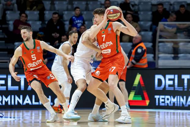 Zadar: Zadar i Cedevita Olimpija odigrali utakmicu 16. kola AdmiralBet ABA lige