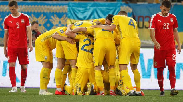 Euro 2020 Qualifier - Group B - Ukraine v Serbia