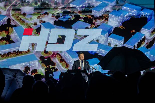 Split: Predstavljanje Tomislava Šute, kandidata HDZ-a za gradonačelnika grada Splita