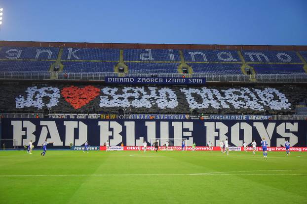 Zagreb: Dinamo i Varaždin sastali su se u 23. kolu SuperSport HNL-a, navijači
